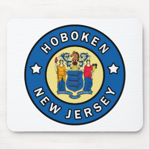 Alfombrilla De Ratón Hoboken Nueva Jersey