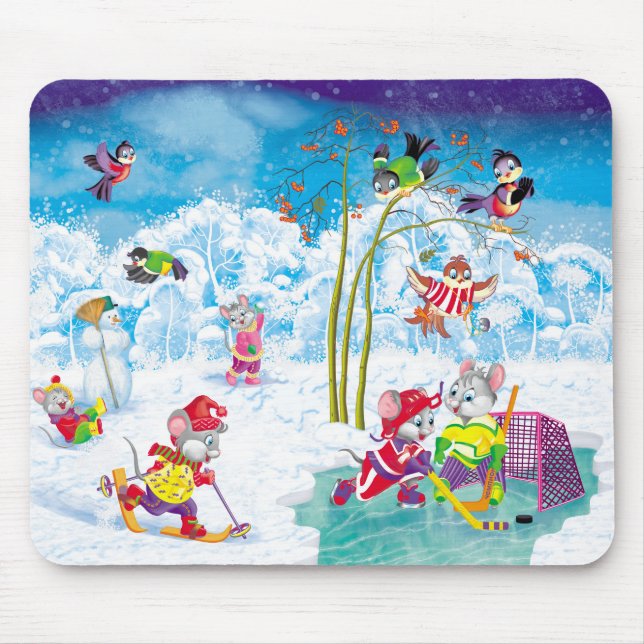 Alfombrilla De Ratón hockey (Frente)