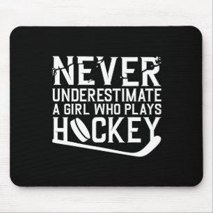 Alfombrilla De Ratón Hockey divertido para mujeres Chicas Hocker de hoc