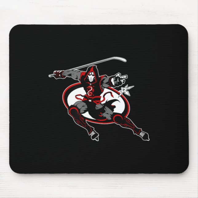 Alfombrilla De Ratón Hockey Ninja (Frente)