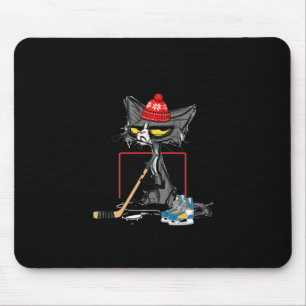 Alfombrilla De Ratón Hockey porque el asesinato es un juego de gato div