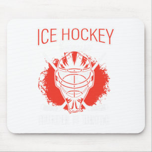 Alfombrilla De Ratón Hockey sobre hielo porque el asesinato está mal Ho