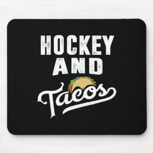 Alfombrilla De Ratón Hockey y tacos Dad Niños Jugador de hielo Taco Gif