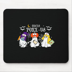 Alfombrilla De Ratón Hocus Poke-us Enfermera de Brujas Halloween Labora