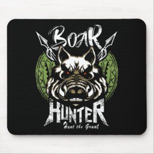 Alfombrilla De Ratón Hog Hunting Fun Boar Hunter Gift