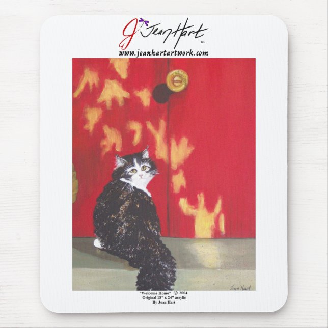 Alfombrilla De Ratón Hogar agradable (Frente)