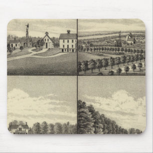 Alfombrilla De Ratón Hogar de Hodges, Nebraska