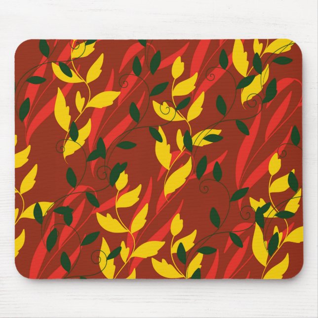 Alfombrilla De Ratón hoja (Frente)