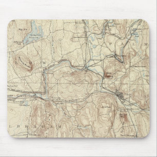 Alfombrilla De Ratón Hoja de 5 palmeras