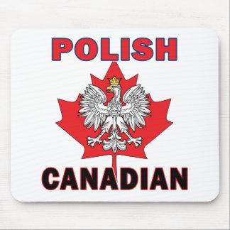 Alfombrilla De Ratón Hoja de águila canadiense polaca