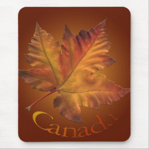 Alfombrilla De Ratón Hoja de arce Mousepad de Mousepad Canadá de la
