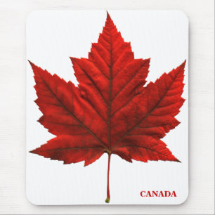 Alfombrilla De Ratón Hoja de arce roja Mousepad de Canadá Mousepad