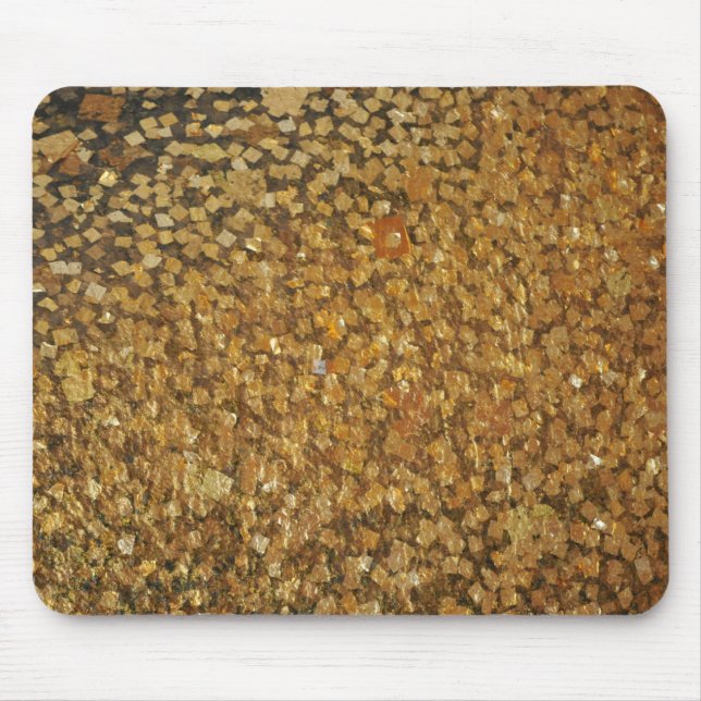 Alfombrilla De Ratón Hoja de oro Mousepad (Frente)