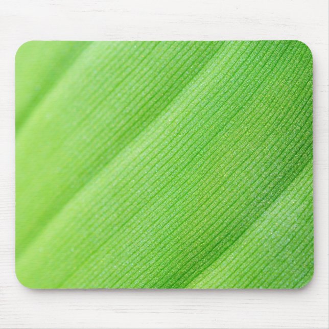 Alfombrilla De Ratón hoja de plátano joven (Frente)