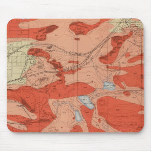 Alfombrilla De Ratón Hoja detallada de geología XXVIII