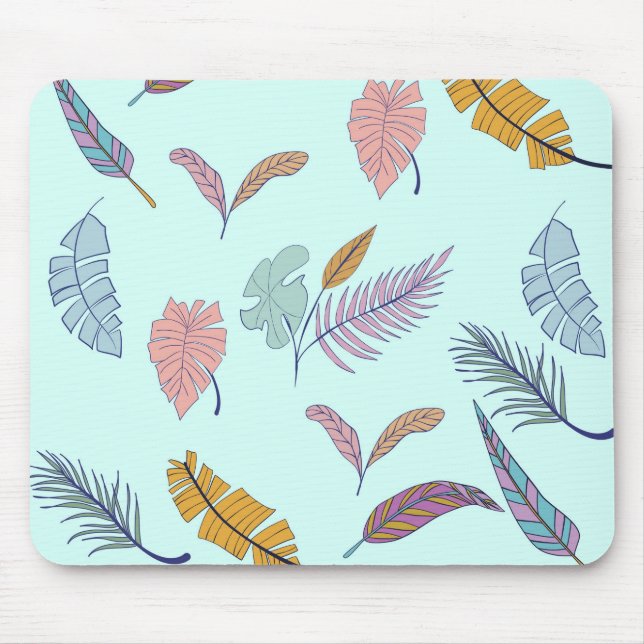 Alfombrilla De Ratón Hojas (Frente)