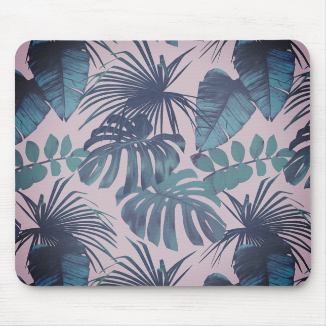 Alfombrilla De Ratón hojas (Frente)