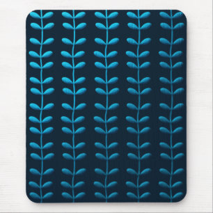 Alfombrilla De Ratón hojas azules