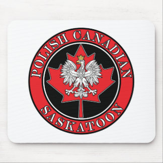 Alfombrilla De Ratón Hojas canadienses de la ronda de Saskatoon