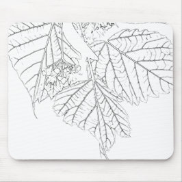 Alfombrilla De Ratón Hojas de Basswood