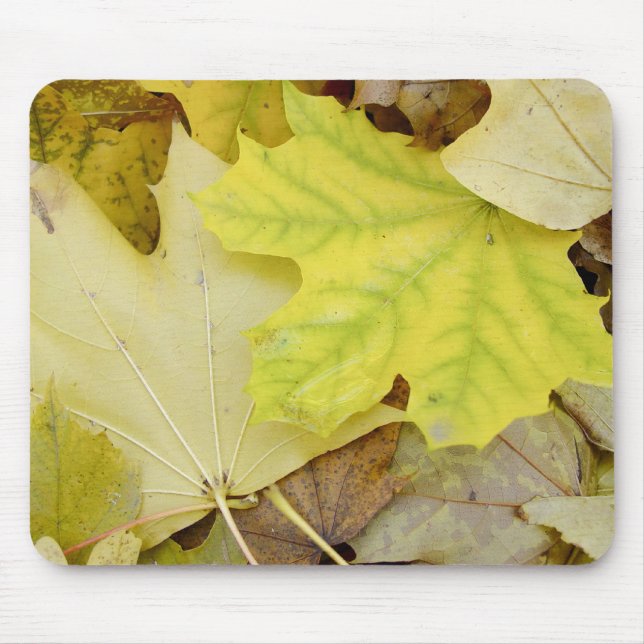 Alfombrilla De Ratón Hojas de otoño (Frente)