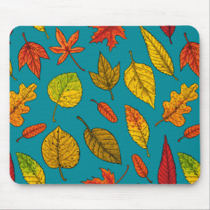 Alfombrilla De Ratón Hojas de otoño
