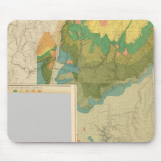 Alfombrilla De Ratón Hojas geológicas de mapas