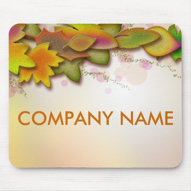 ALFOMBRILLA DE RATÓN HOJAS QUE CAEN (Frente)