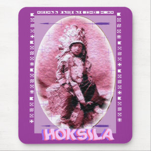 Alfombrilla De Ratón HOKSILA ~significa 'chico' en (Sioux) Lakhotah