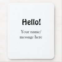 Hola agregar mensaje de nombre simple mínimo tem d