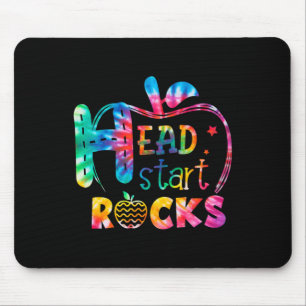 Alfombrilla De Ratón Hola Head Start Rock Tie Dye Byck Para Enseñar En 