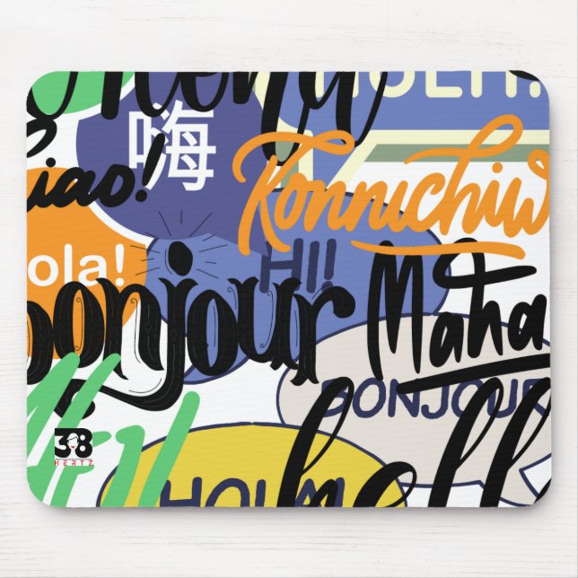 Alfombrilla De Ratón Hola Mundo (Frente)