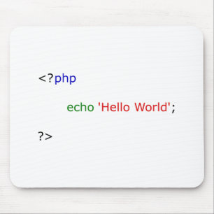 Alfombrilla De Ratón hola mundo