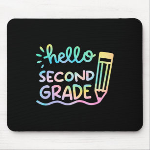Alfombrilla De Ratón Hola niños de 2º grado de profesores de tinte de t