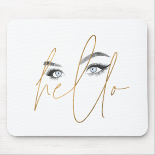 Alfombrilla De Ratón hola ojos