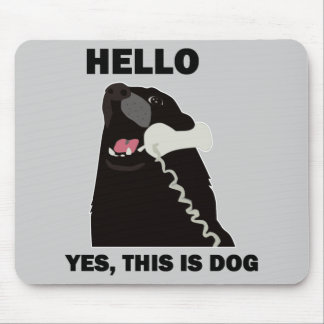 Alfombrilla De Ratón HOLA SÍ ESTE ES EL teléfono del PERRO