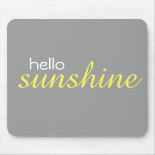 Alfombrilla De Ratón "Hola sol" Mousepad