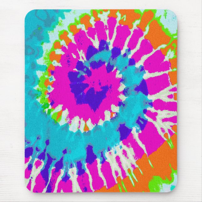 Alfombrilla De Ratón holiES - Estilo de batik de espiral de energía (Frente)