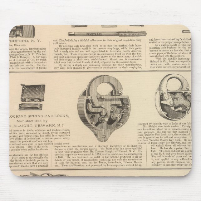 Alfombrilla De Ratón Holroyd y compañía (Frente)