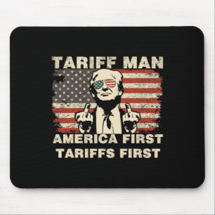 Alfombrilla De Ratón Hombre Arancel Funny Trump Aranceles Meme América