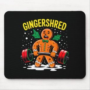 Alfombrilla De Ratón Hombre de jengibre divertido Gingershred Gimnasio