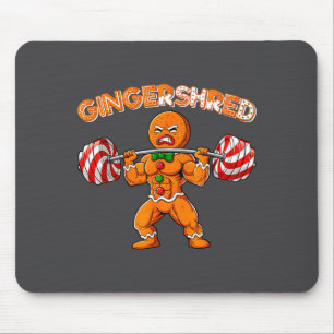 Alfombrilla De Ratón Hombre de jengibre divertido Gingershred gimnasio 