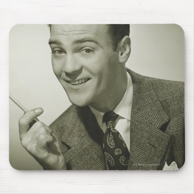 Alfombrilla De Ratón Hombre de negocios (Frente)