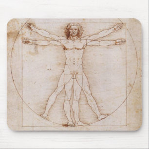 Alfombrilla De Ratón Hombre de Vitruvian