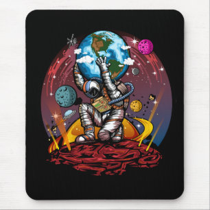 Alfombrilla De Ratón Hombre del espacio de Atlas