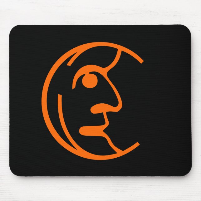 Alfombrilla De Ratón Hombre en la luna (Frente)