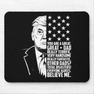 Alfombrilla De Ratón Hombre gracioso Trump, eres un gran día de padre
