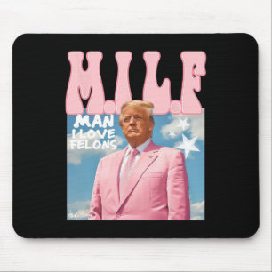 Alfombrilla De Ratón Hombre, Me Encantan Los Felones... Divertido Trump