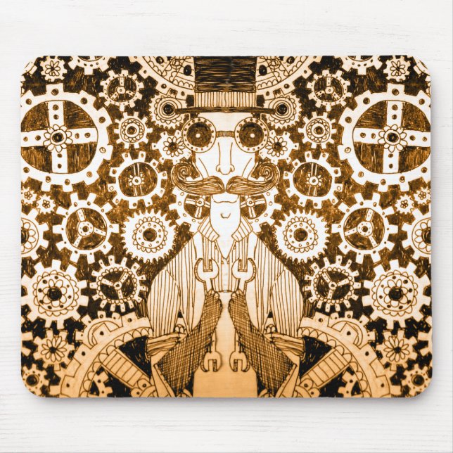 Alfombrilla De Ratón Hombre moderno (Frente)