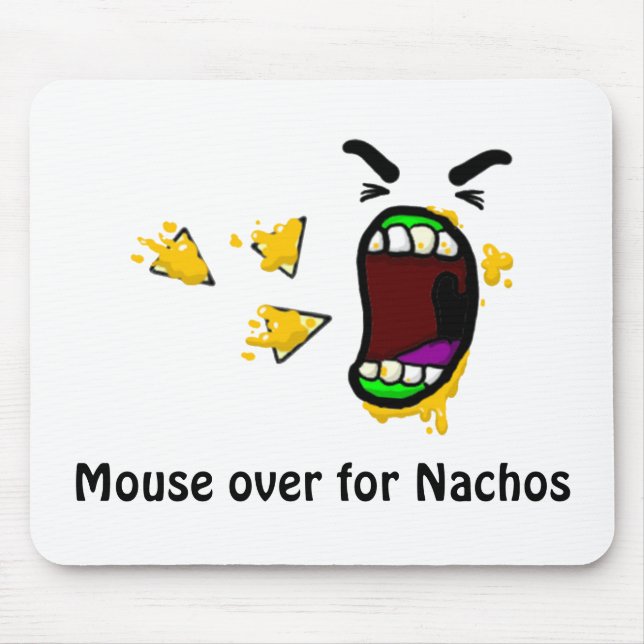 Alfombrilla De Ratón Hombre Mousepad del Nacho (Frente)